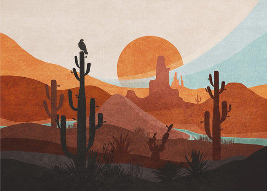 Desert Solitude | Canvas