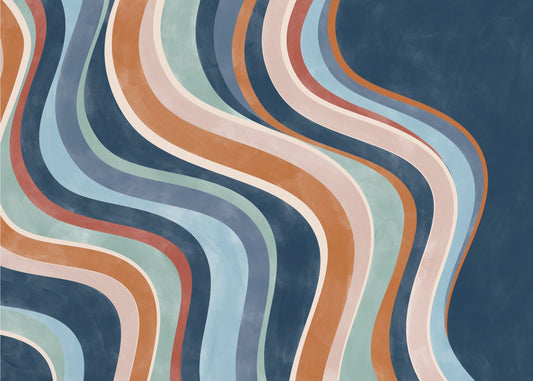 Flowing Stripes | Poster