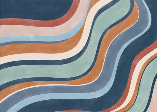 Multicolored Lines Creates A Dynamic | Wallpaper