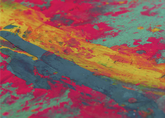 colored paints | Canvas