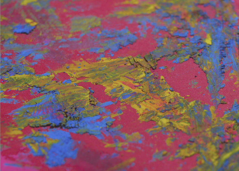 colored paints | Poster