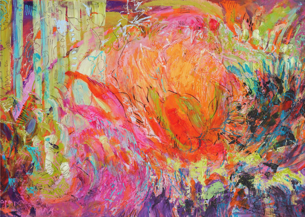 Vivid Petal Whispers | Poster