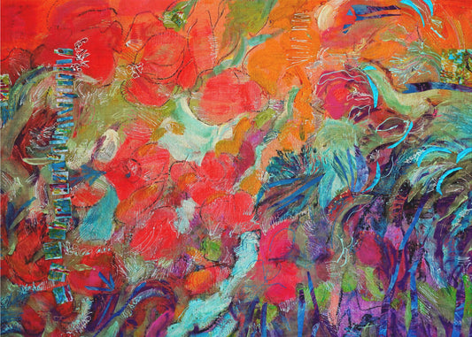 Burst of Blooming Light | Canvas