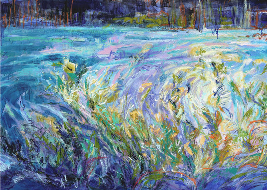 Brilliant Bloom Scape | Canvas