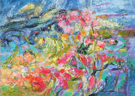 Expressionist Colorful Abstract | Poster