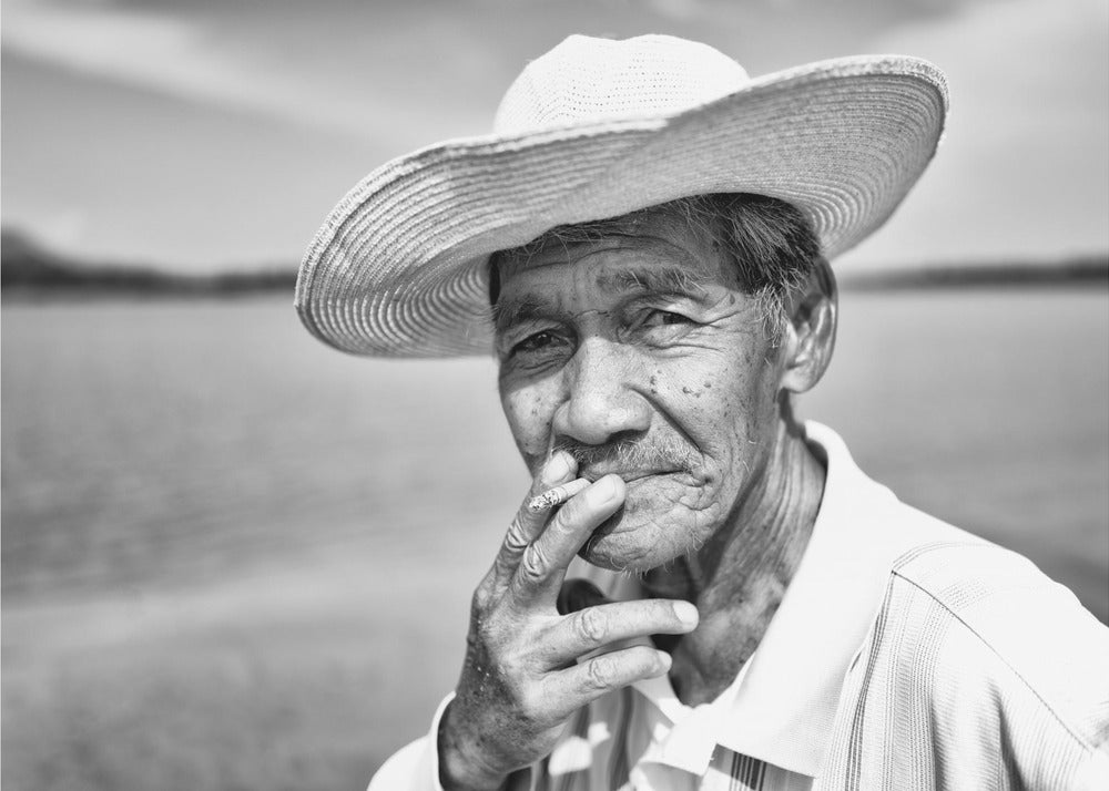 Old Fisherman | Wallpaper