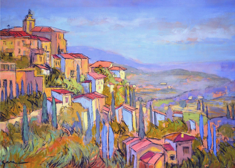 Hilltop Serenity | Canvas