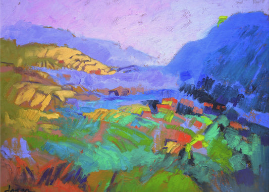 Vibrant Valley Dream | Poster