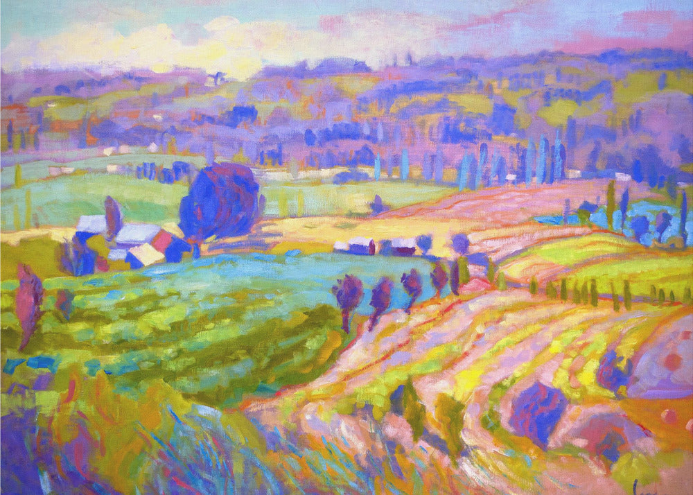 Vibrant Countryside | Canvas