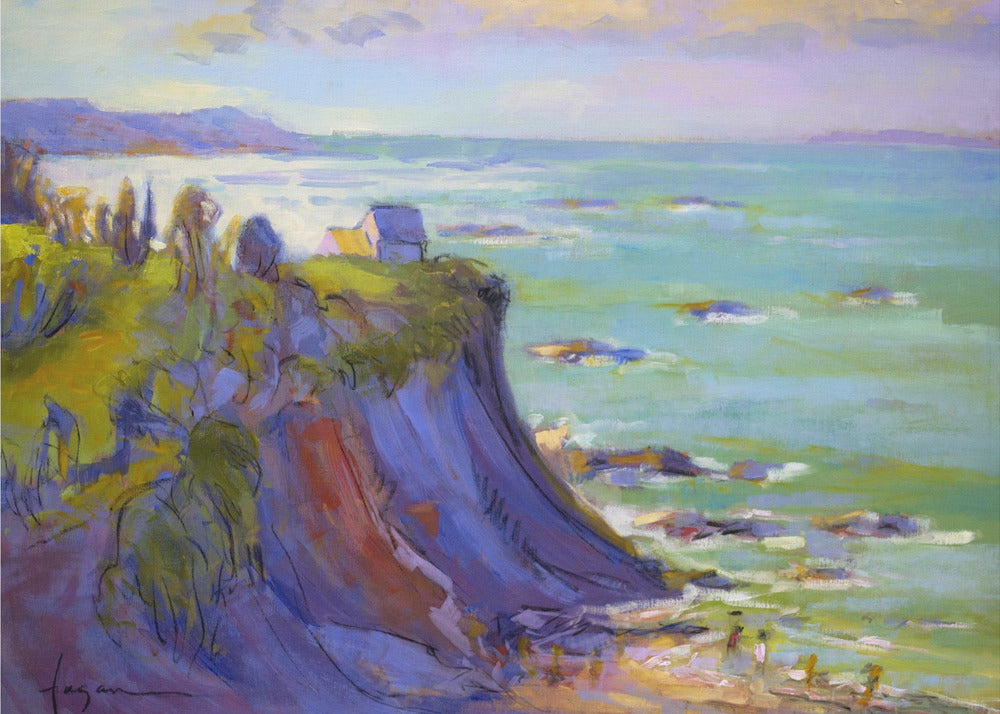 Cliffside Serenity | Poster