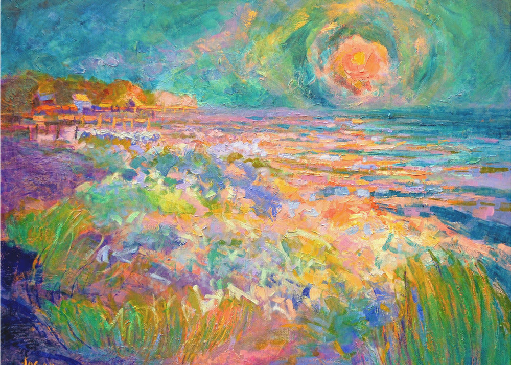 Vibrant Shoreline | Poster