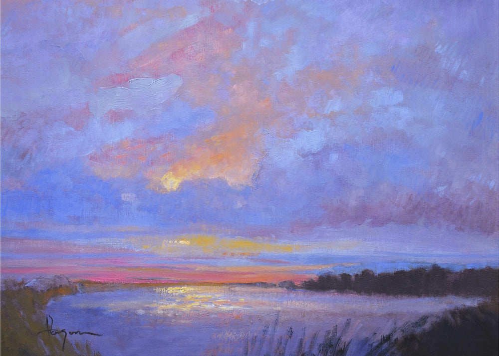 Ethereal Dusk Sky | Canvas