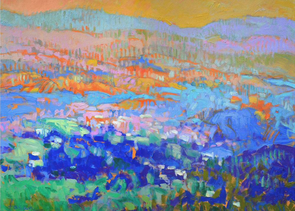 Chromatic Horizon | Canvas