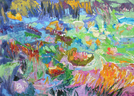 Vibrant Dreamscape | Canvas