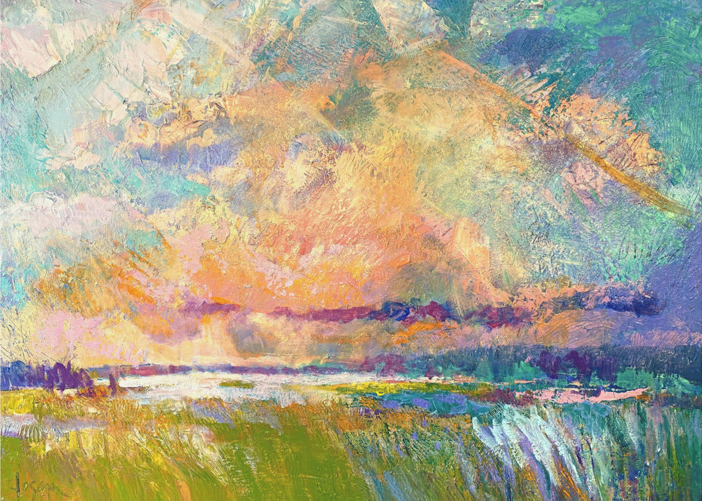 Glowing Skyline | Poster