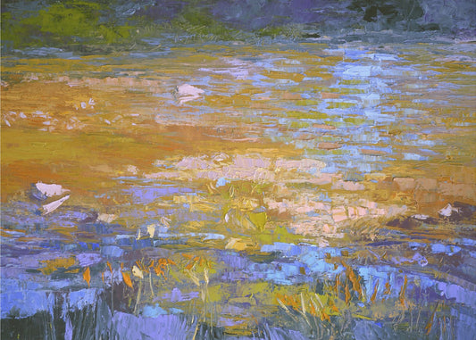 Sunlit Reflections | Canvas