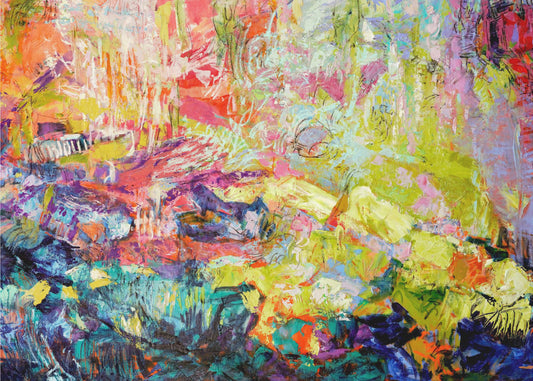 A Symphony of Colorful Harmony | Canvas