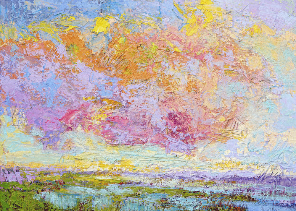 Abstract Colorful Skies | Poster