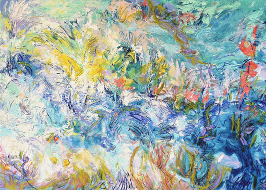 Impressionist Colorful Abstract | Canvas