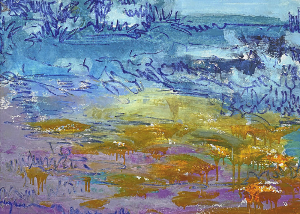 Expressionist Colorful Abstract | Canvas