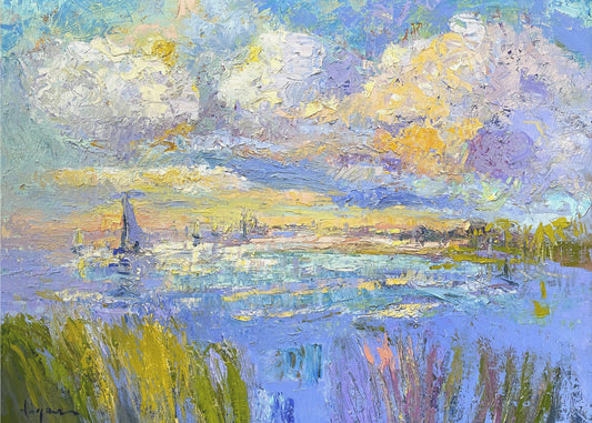 Dreamy Coastal Skies | Canvas