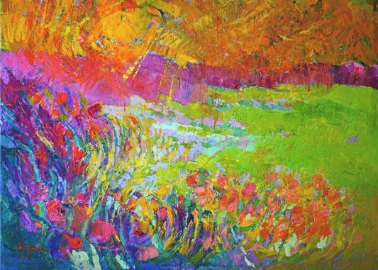 Vivid Garden Harmony | Poster