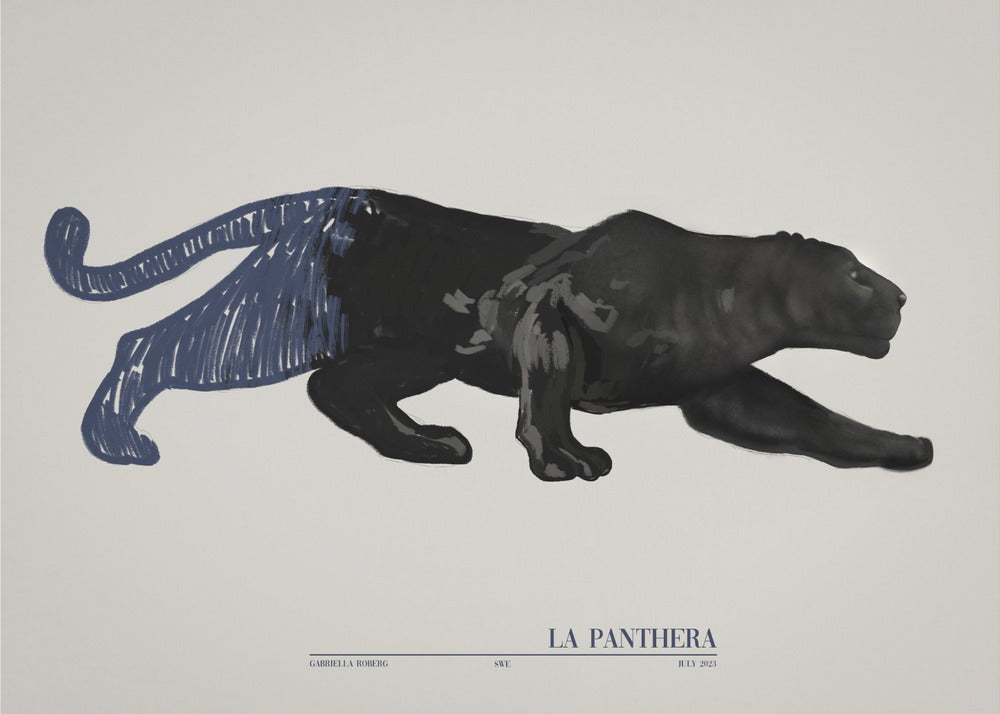 La Panthera (blue) | Poster