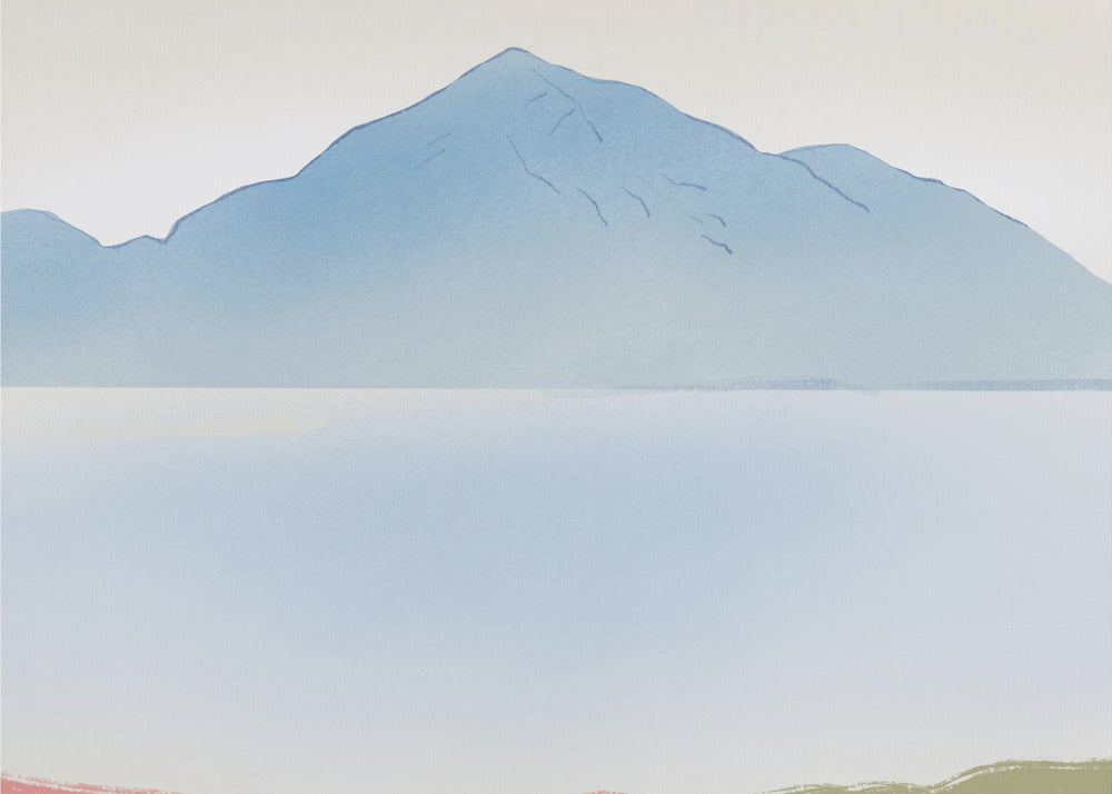 Misty Mountain View | Poster