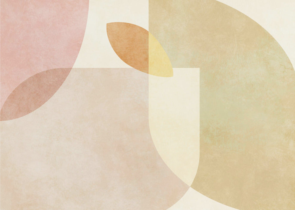 Aqua Shapes1 Kopie | Canvas