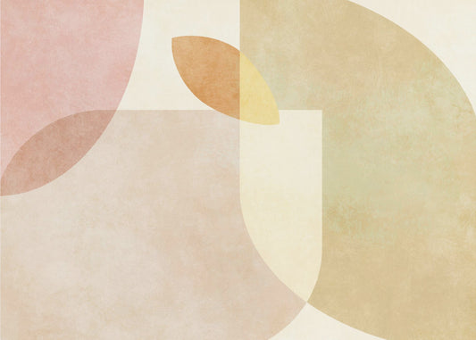 Aqua Shapes1 Kopie | Canvas