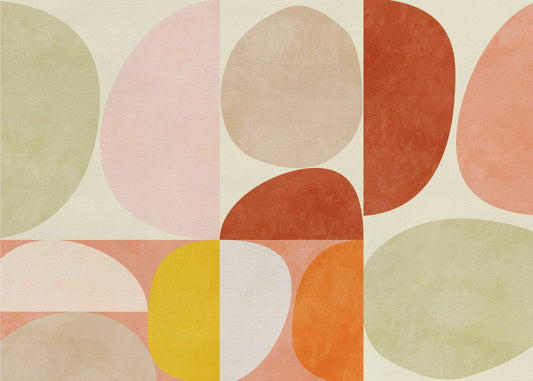 Pastel Geometry | Canvas