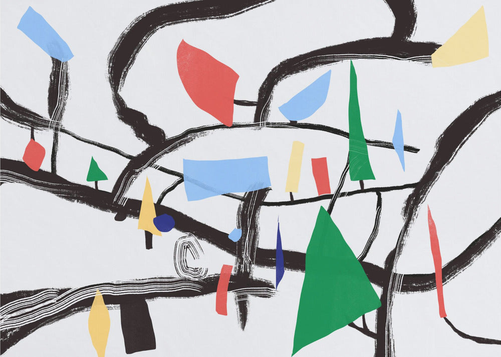 Colors in the forest | Wallpaper