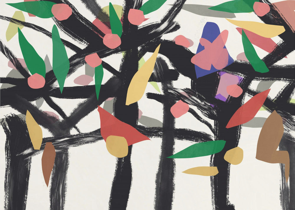 Colors in the forest 06 | Canvas