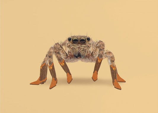 Lydia the Leggiest Cowgirl Spider | Canvas