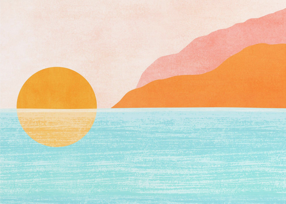 Island Sunset | Canvas