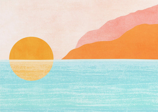 Island Sunset | Canvas