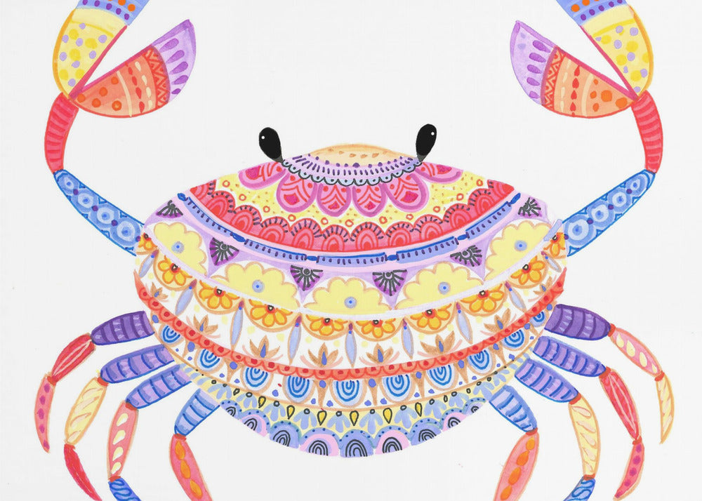 Colorful Crab Dance | Canvas