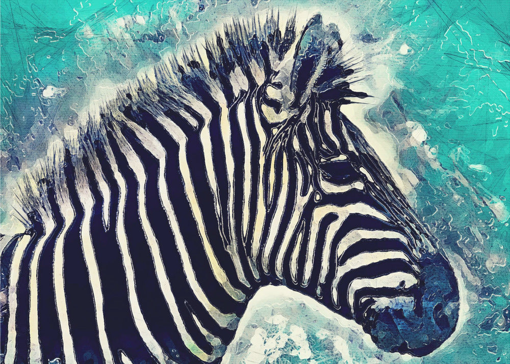Zebra animal 1 | Canvas