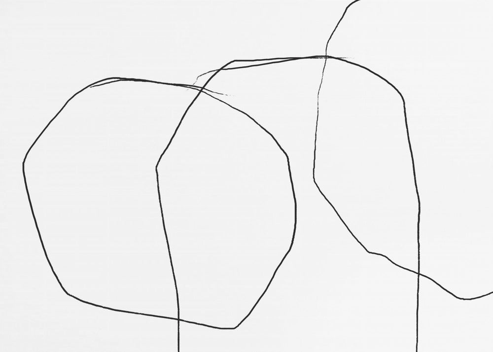 Black Lines On A White Background | Wallpaper