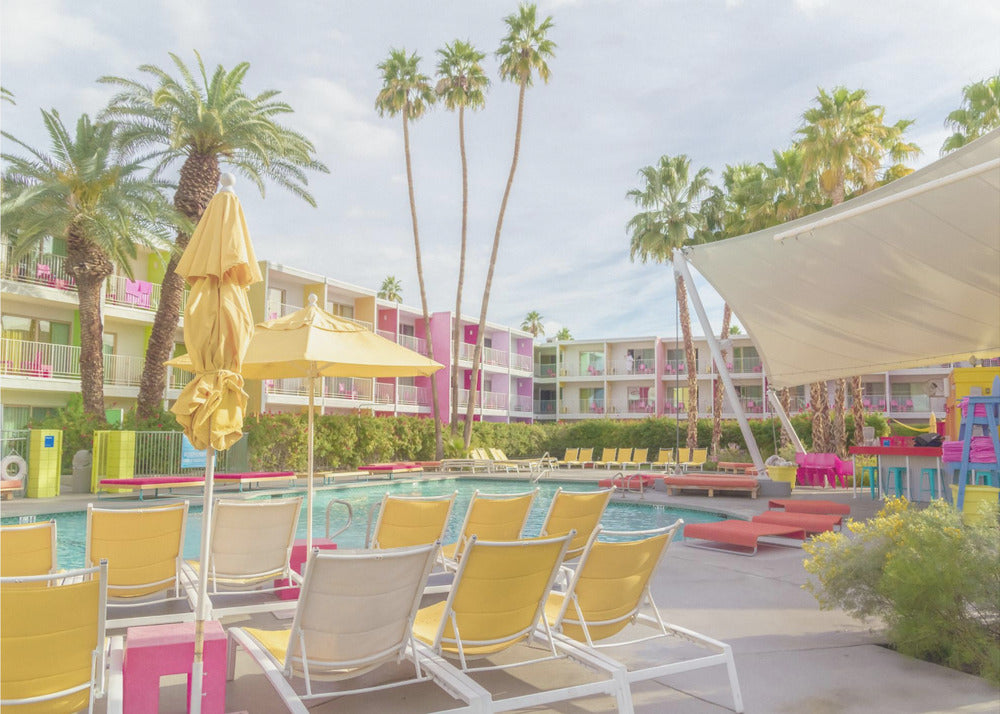 Poolside at the Saguaro Hotel - Palm Springs | Poster