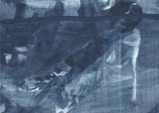 Blue Texture Flowing Vertical Lines | Wallpaper