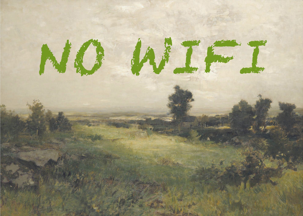 No WiFi / Oil Painting Landscape | Canvas