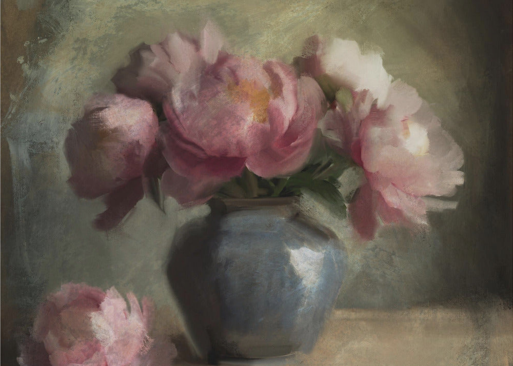 Pivoines En Rose | Poster
