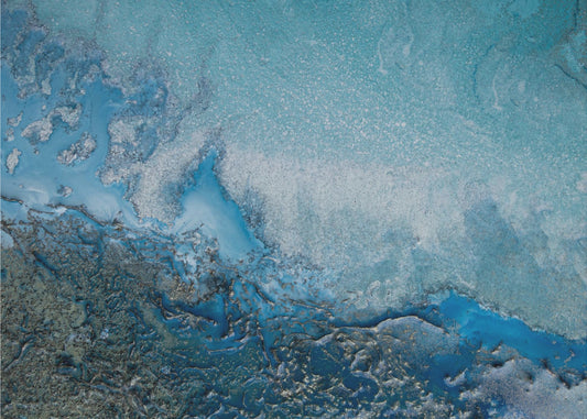 Soft Blue - Cyan Waters | Canvas