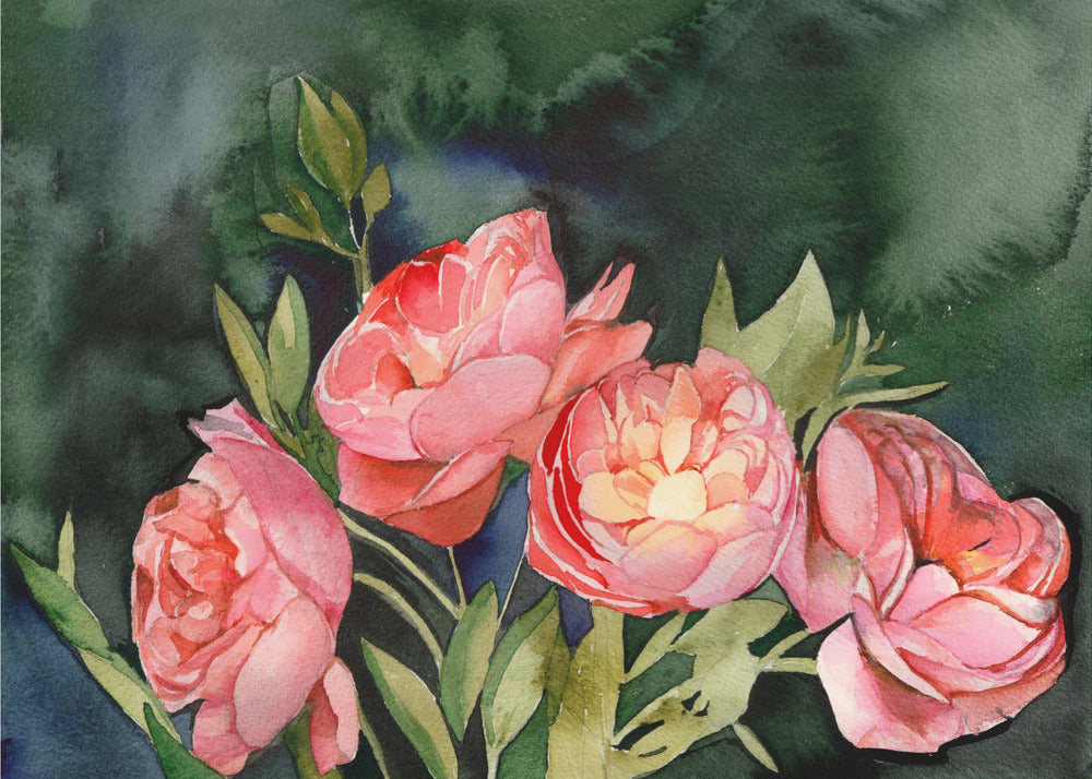 Dark Blooms | Canvas