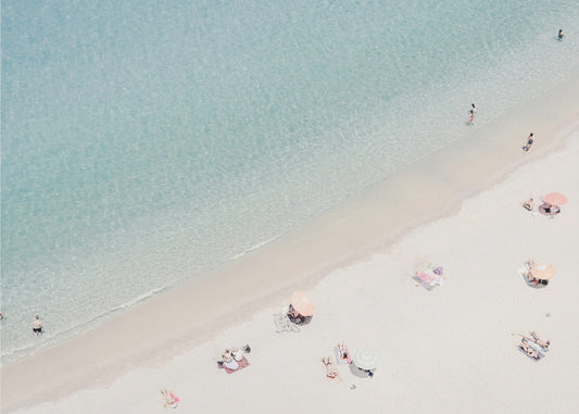 Aerial beach view | Canvas