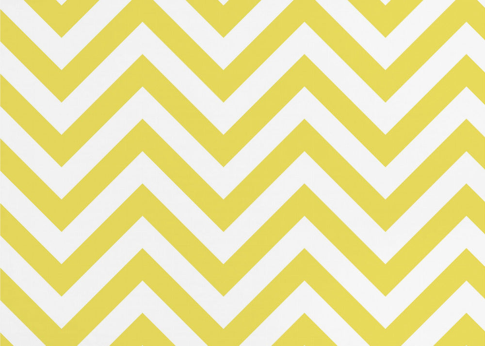 Chevron Yellow and White | Poster