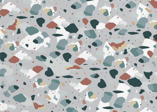 Terrazzo_Grey | Wallpaper