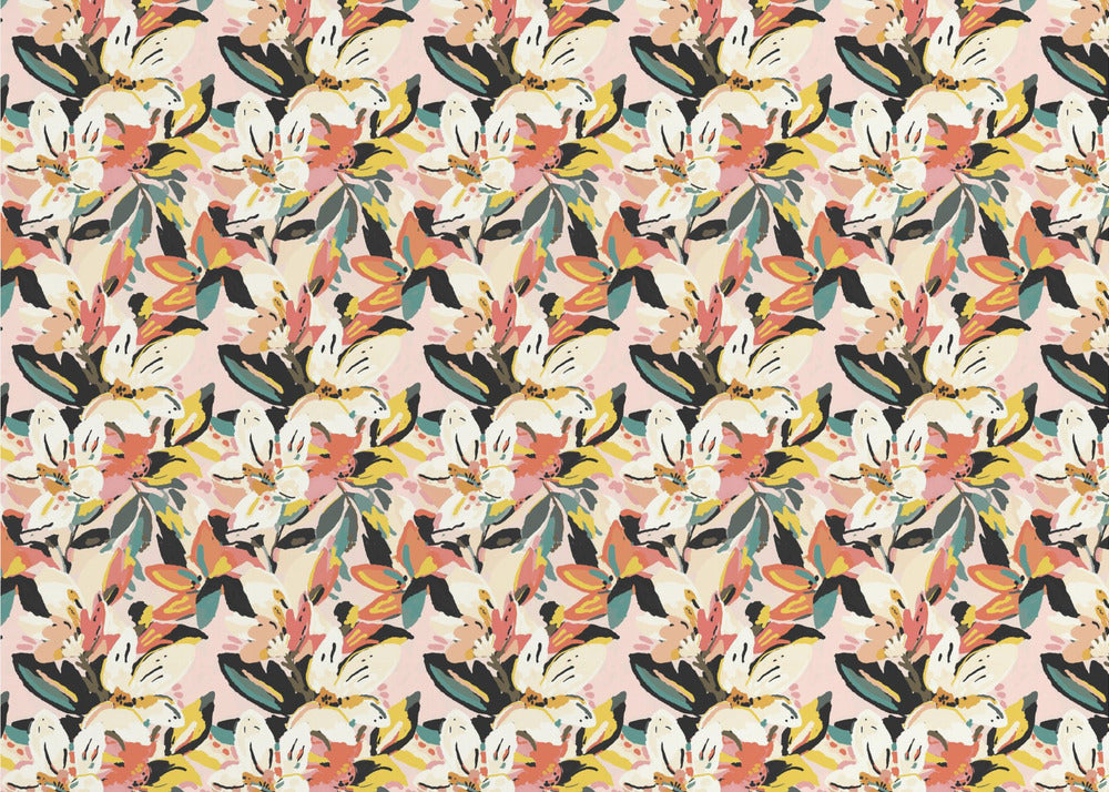 Floral Fusion Bliss | Canvas