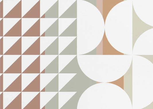 Geo Half No.6 | Wallpaper